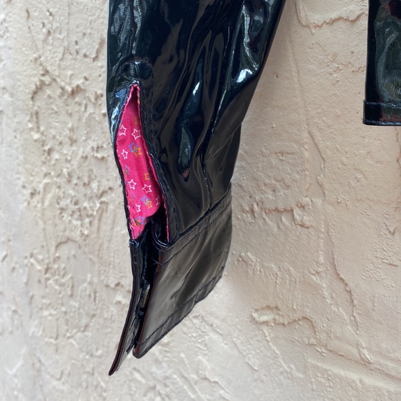 Gorgeous Novi Black Shiny Patent Leather Jacket - Picture 9 of 10